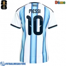 Fotballdrakt Dame Argentina Lionel Messi #10 Hjemmedrakt VM 2026 Kortermet